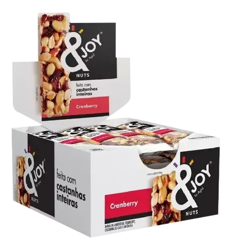 MIXED NUTS &JOY AGTAL 12 x 30g - CRANBERRY