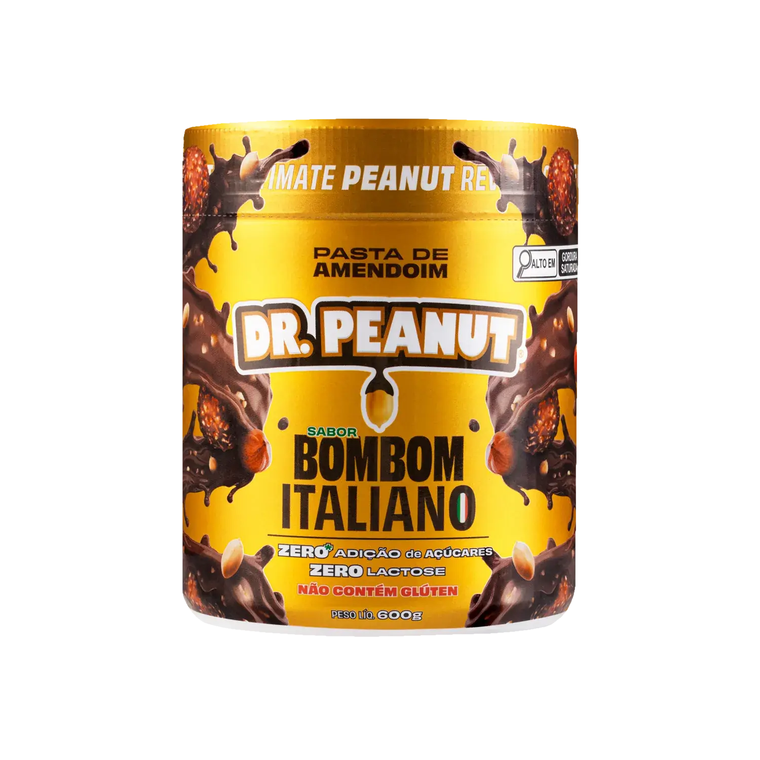 Pasta de Amendoim 600g Dr. Peanut - Bombom Italiano