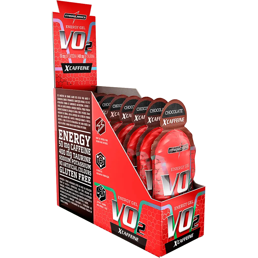Carbo Gel VO2 X Caffeine 10x30g Chocolate