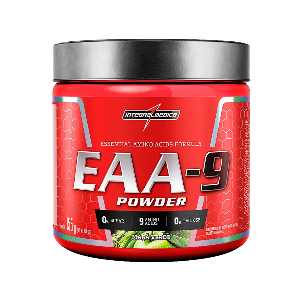 EAA9 Aminoacidos Essenciais 155g - Maçã Verde