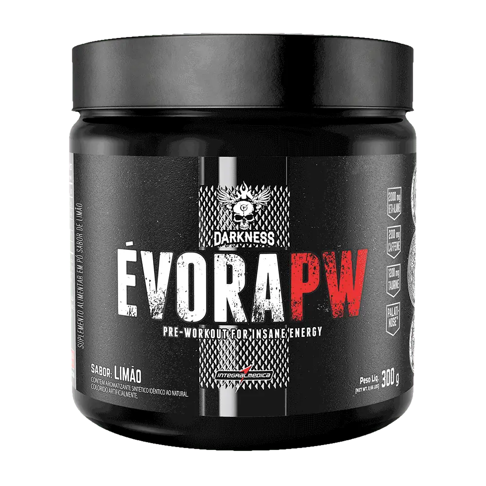 Evora Pre Treino Darknes - Limão 300g