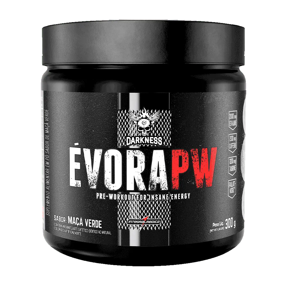 Evora Pre Treino Darknes - Maçã Verde 300g