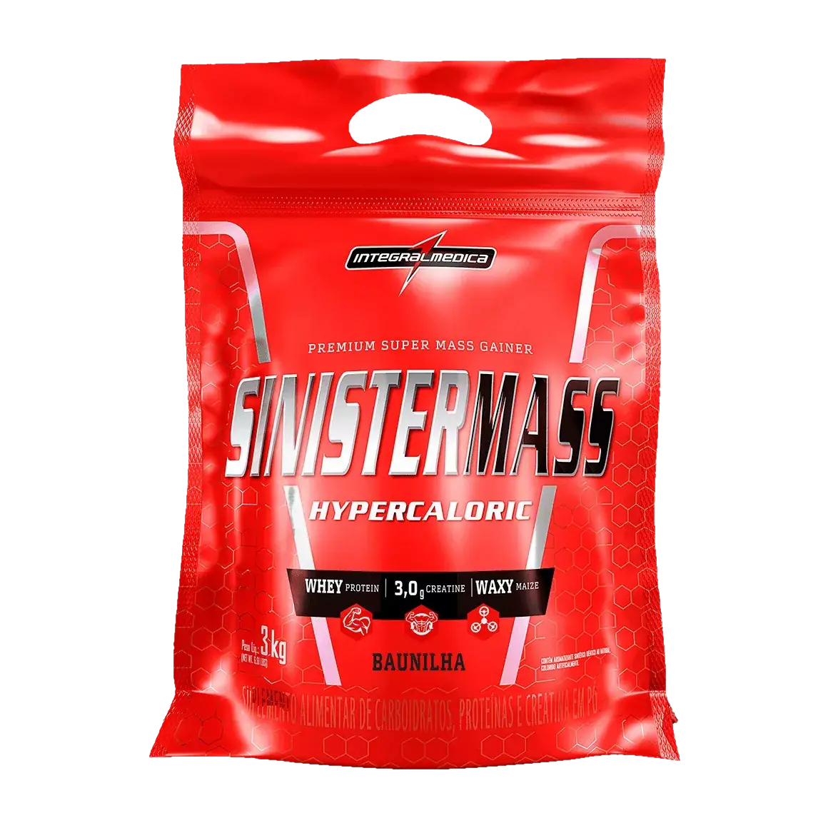 Hipercalórico Sinister Mass 3kg Baunilha