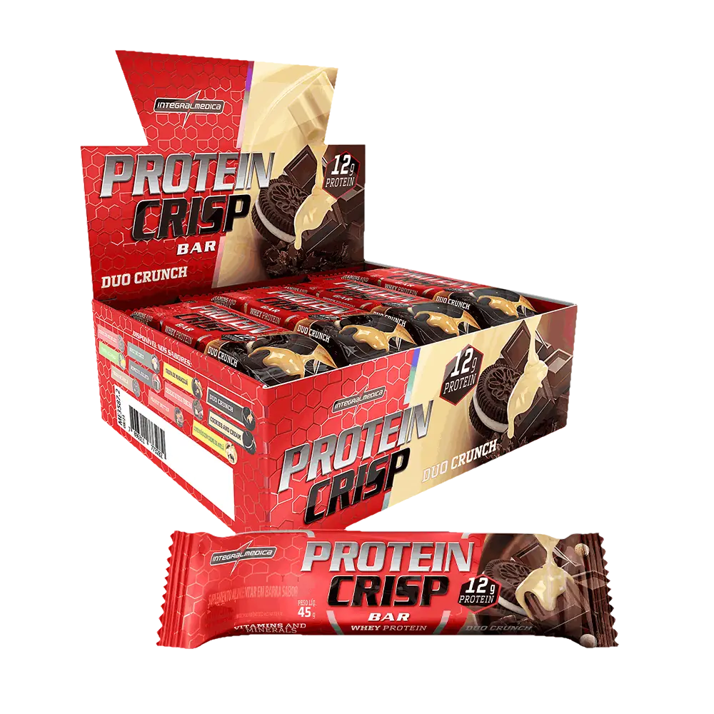Protein Crisp Bar 12x45g Duo Crunch