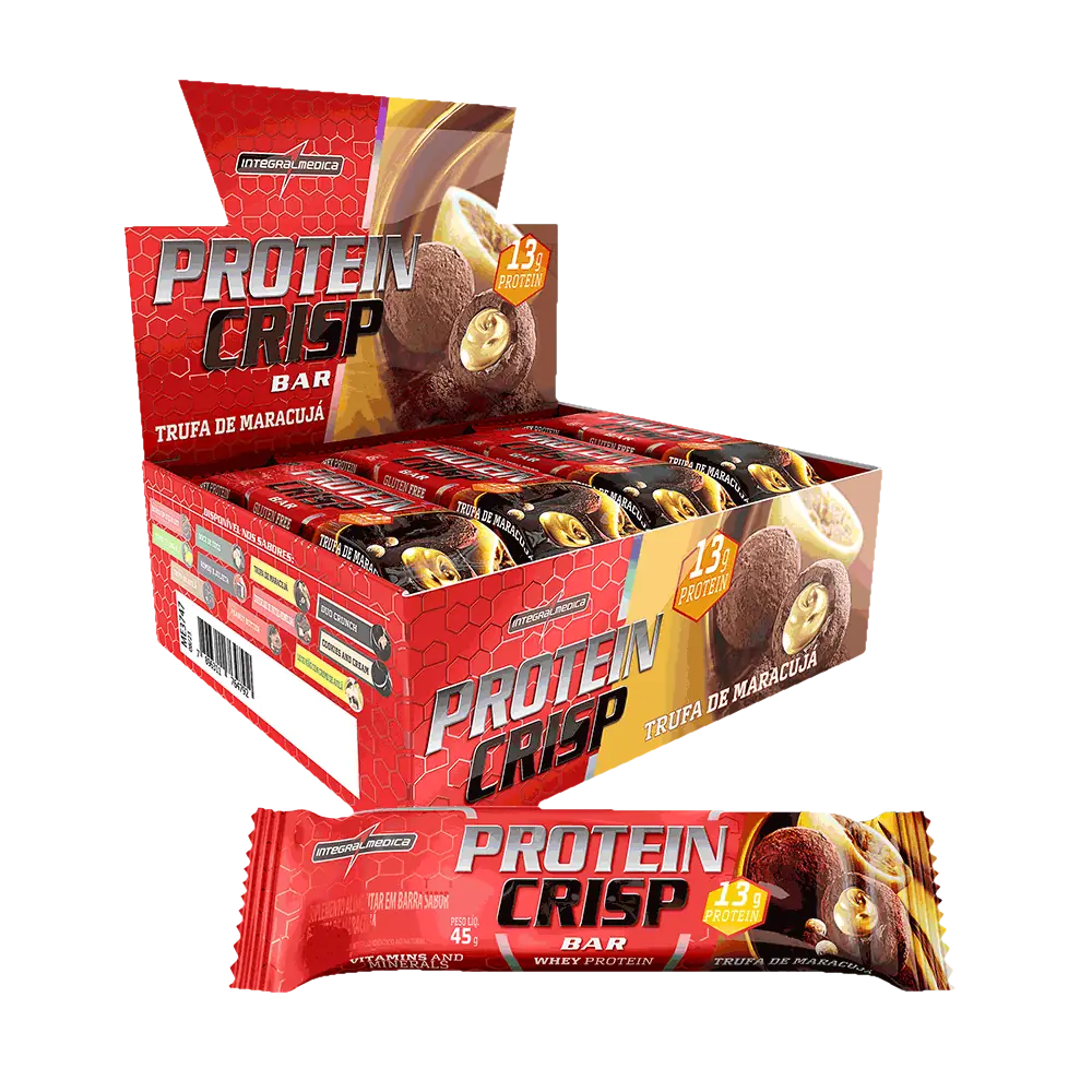 Protein Crisp Bar 12x45g Maracuja