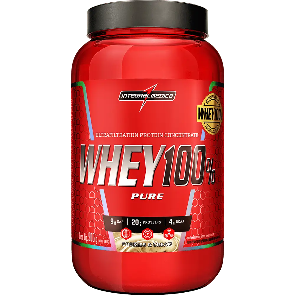 Whey Concentrado 100% Pure POTE 907g Cookies