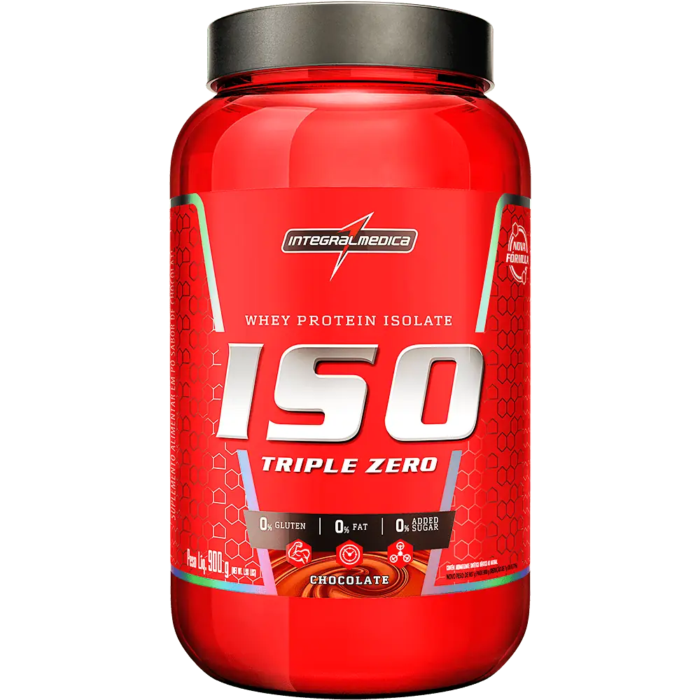 Whey Isolado Iso Triple 900g Chocolate