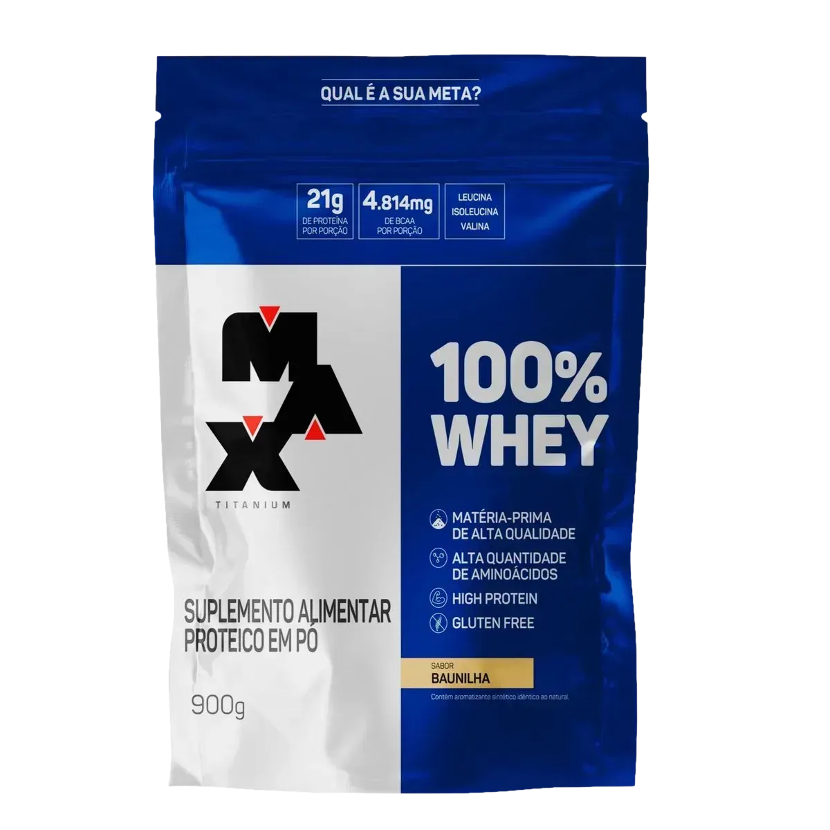 MAX Whey Baunilha REFIL
