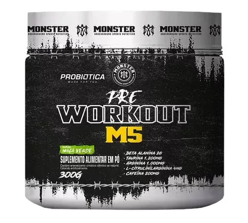 Monster Pré Treino Maçã Verde