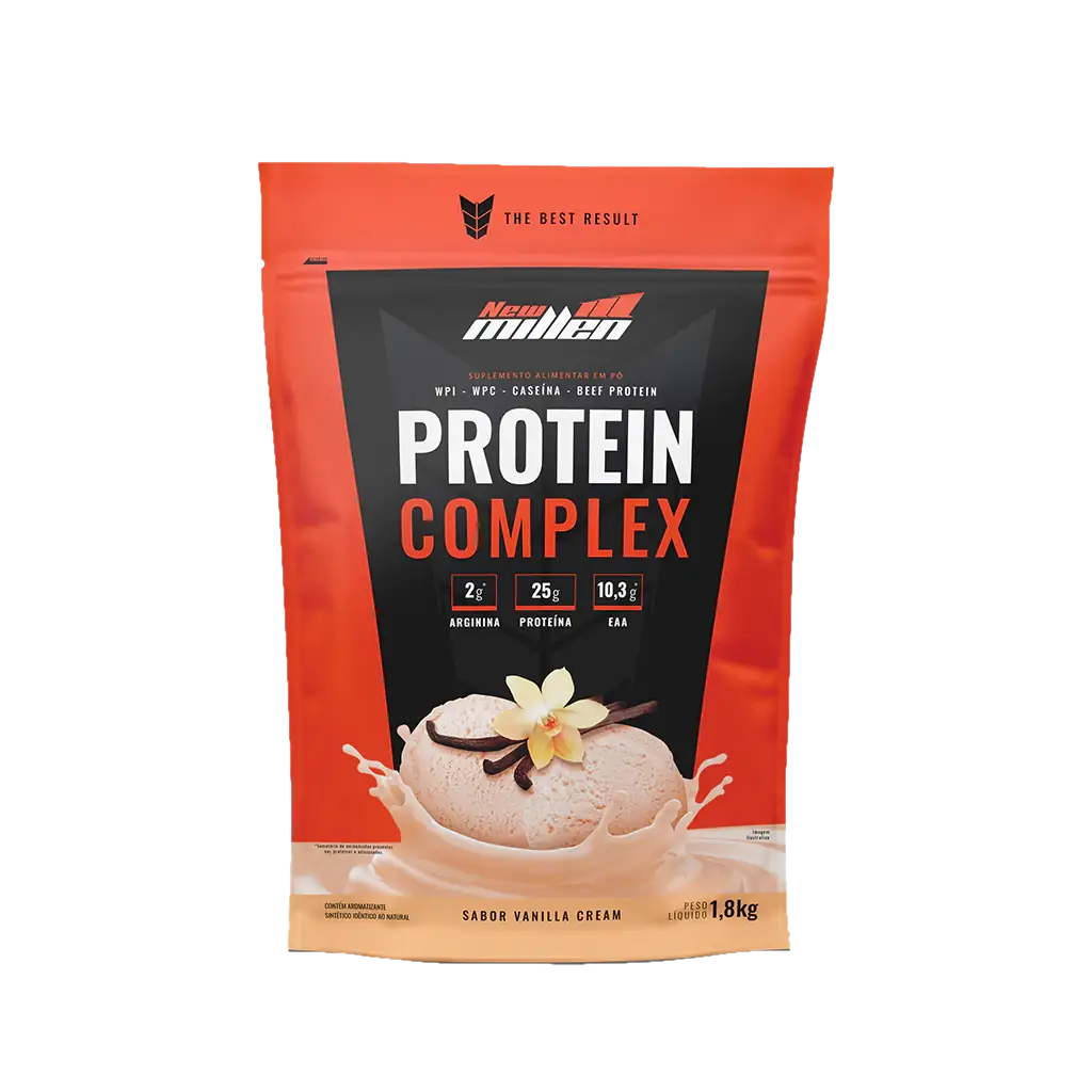 PROTEIN COMPLEX STAND POUCHE 1,8 Kg BAUNILHA