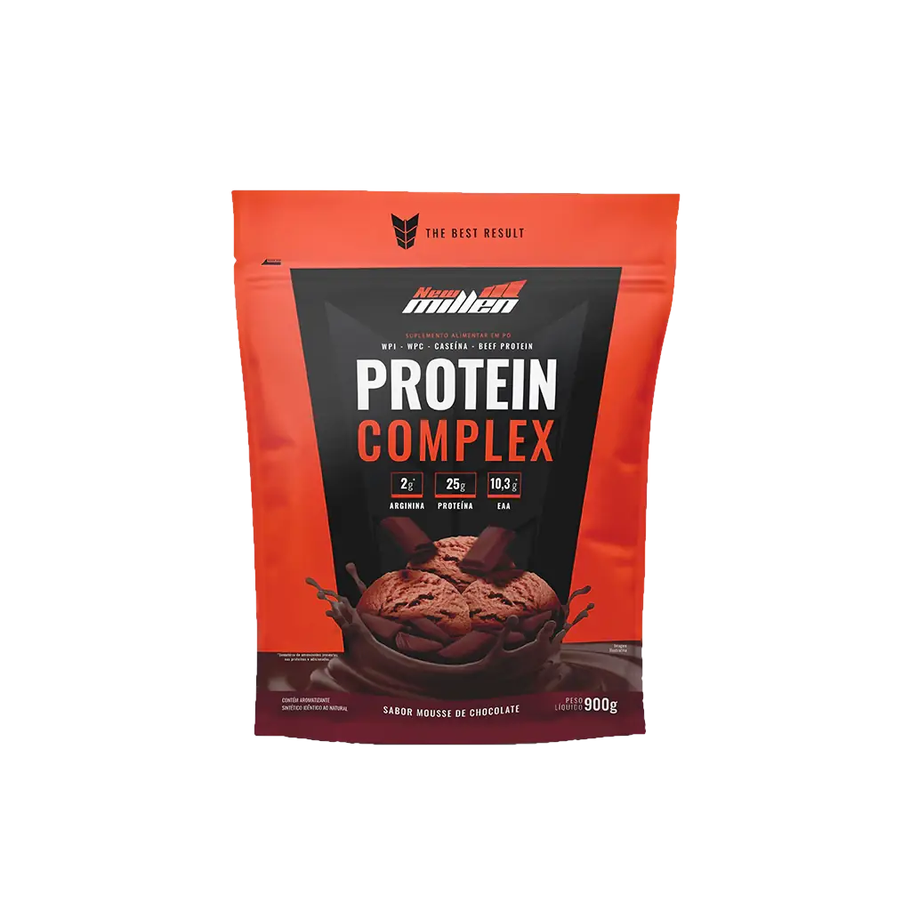 PROTEIN COMPLEX STAND POUCHE 900g MOUSSE DE CHOCOLATE