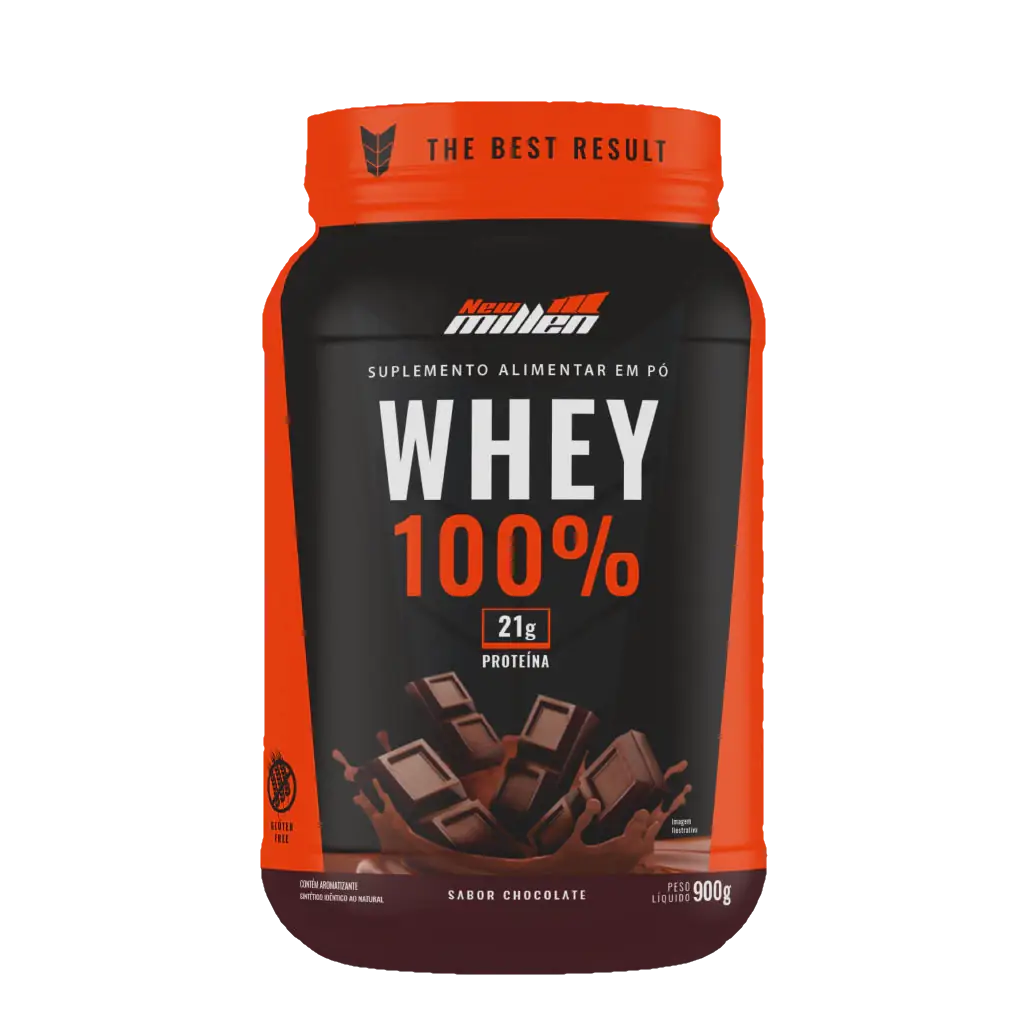 WHEY 100% CONCENTRADO 900G - CHOCOLATE - POTE