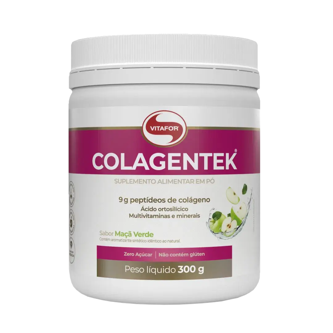 COLAGENTEK POTE 300G MAÇÃ VERDE