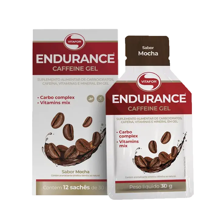 ENDURANCE GEL CAFEINA 12x30G - MOCHA