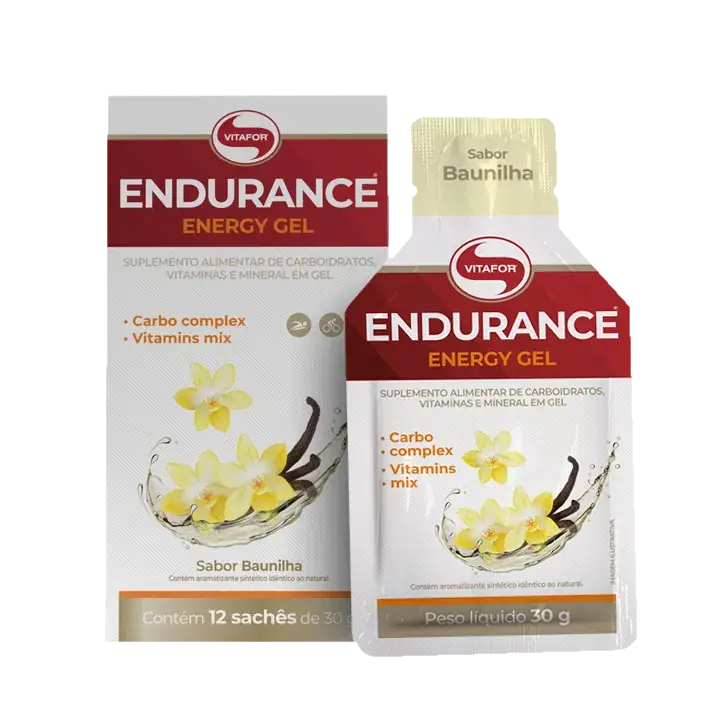 ENDURANCE GEL ENERGY 12x30G - BAUNILHA