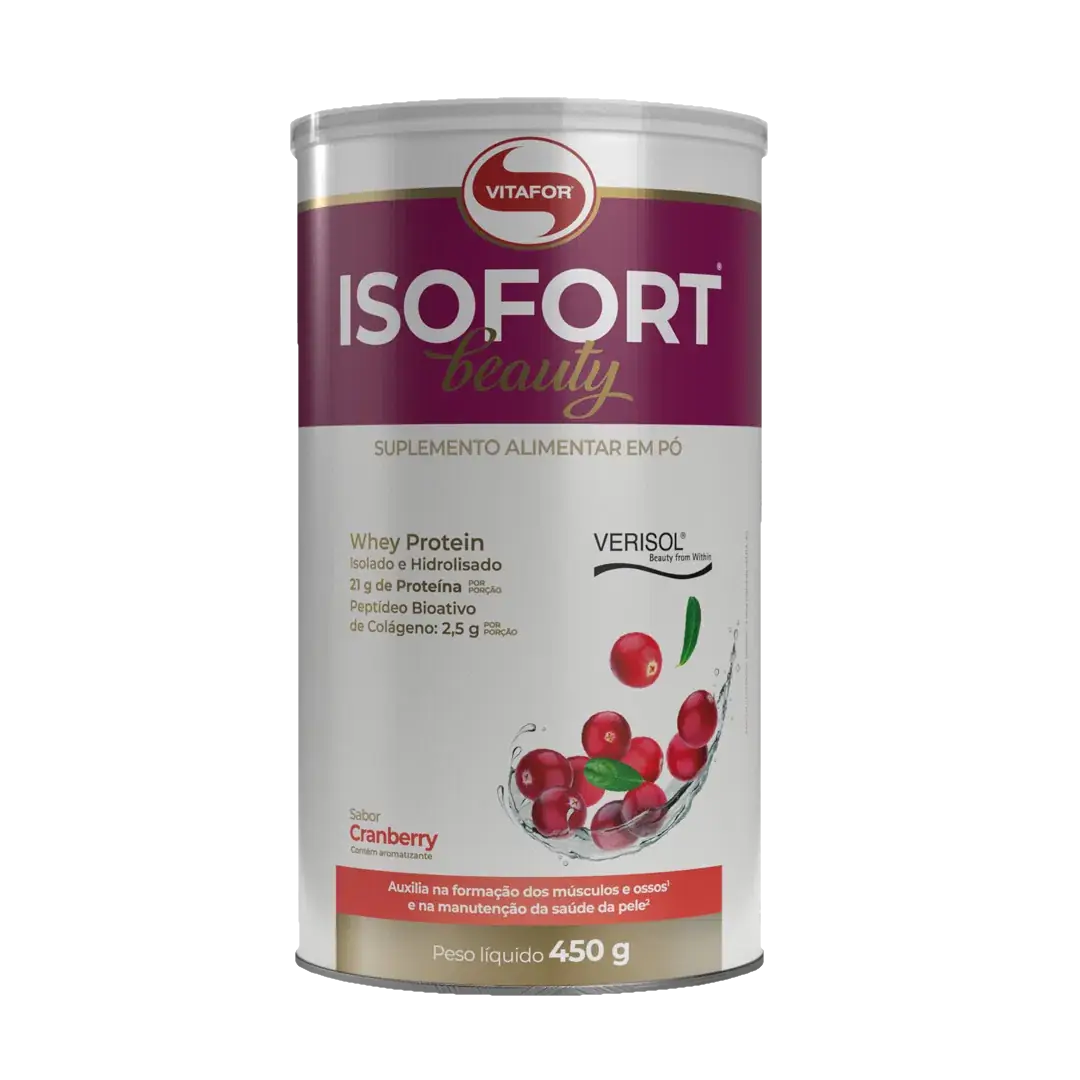 ISOFORT BEAUTY POTE 450G CRANBERRY
