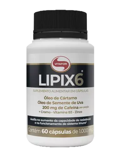 LIPIX6 OLEO DE CARTAMO OLEO DE UVA CAFEINA 60 cps