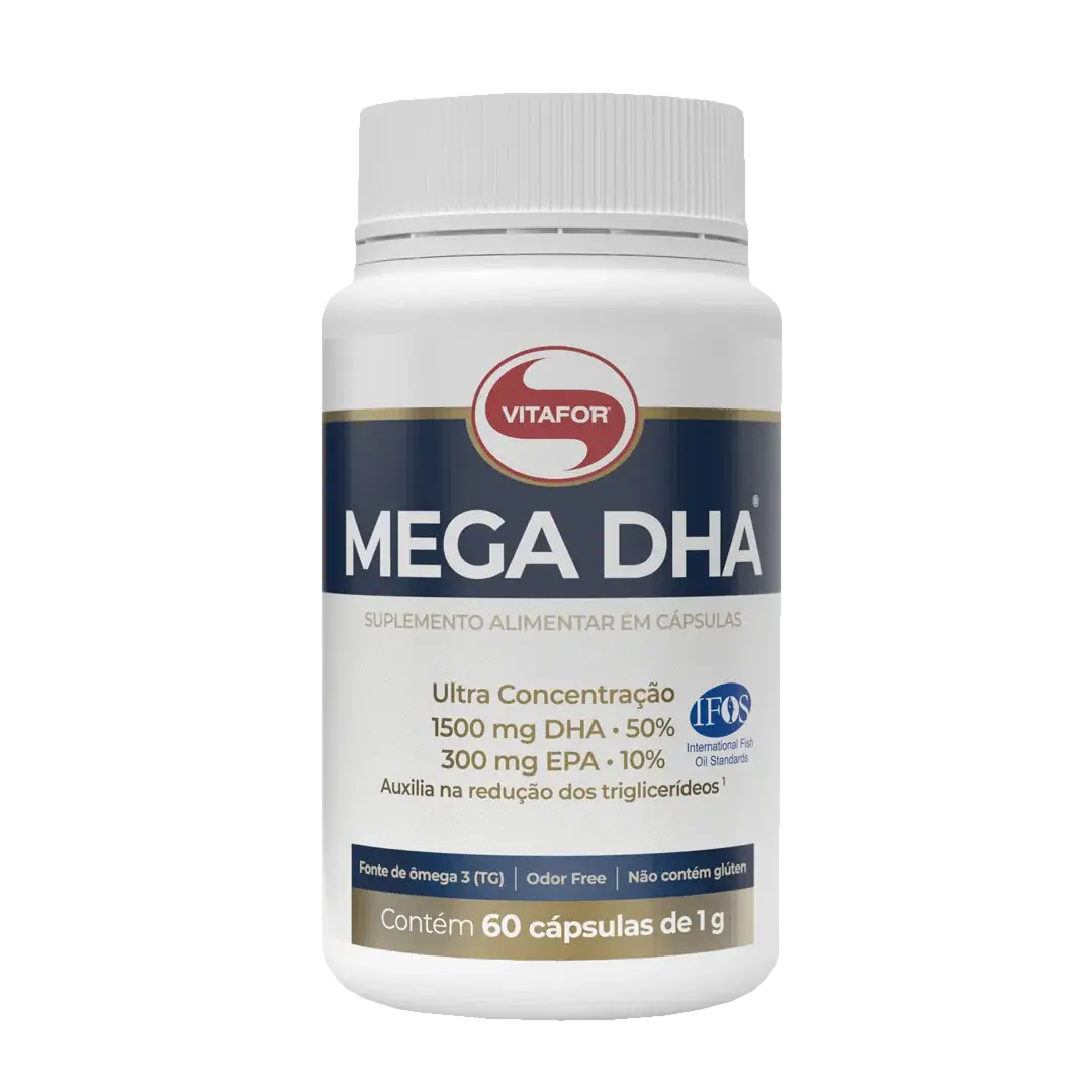 MEGA DHA 1500mg - EPA 300mg - DHA 1000mg - 60 CAPS
