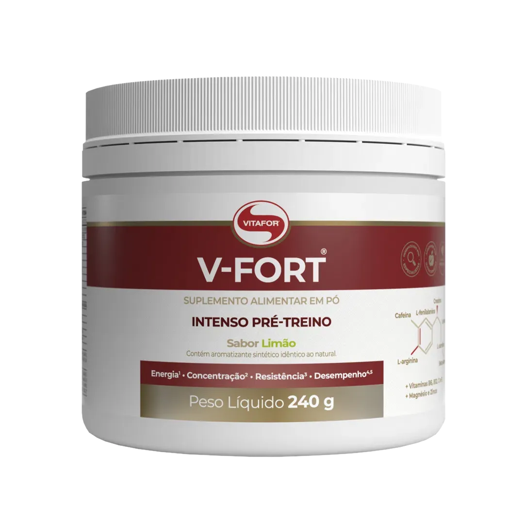 PRÉ TREINO V FORT LIMÃO 240G