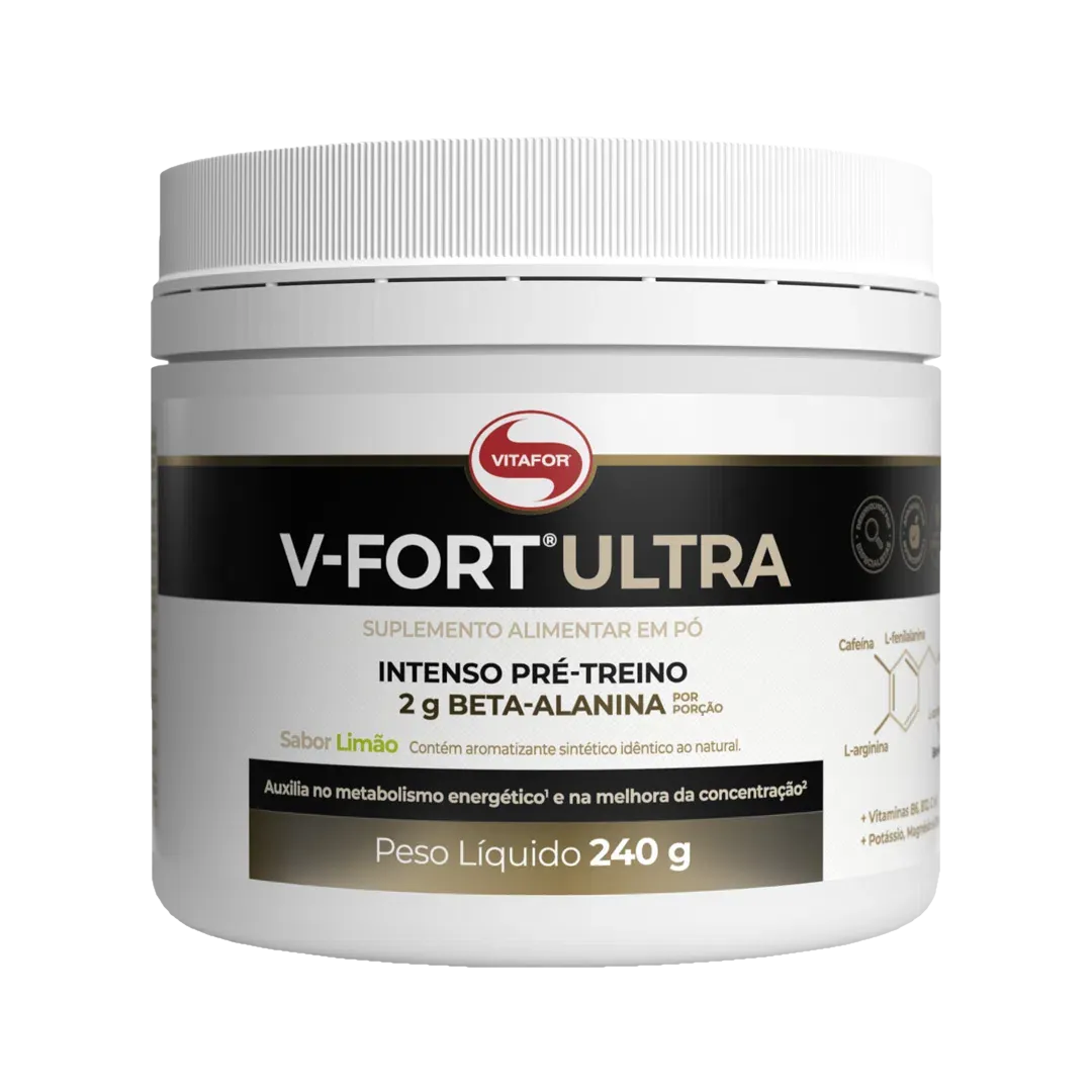 PRÉ TREINO V FORT ULTRA LIMÃO 240G