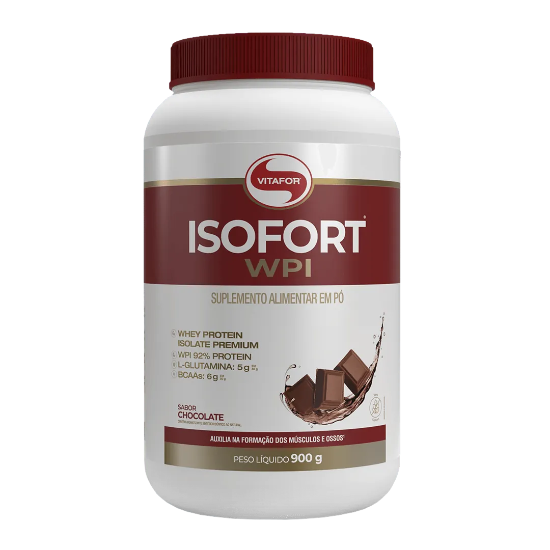 WHEY ISOLADO ISOFORT 900G CHOCOLATE